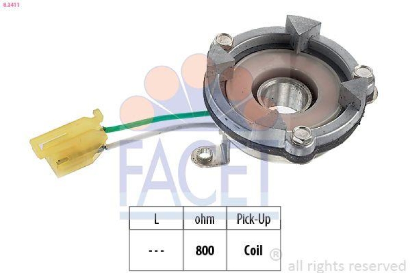 FACET Sensor, Zündimpuls Made in Italy - OE Equivalent