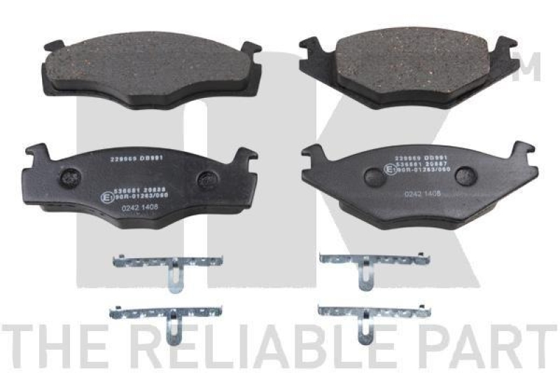 NK Brake Pad Set, disc brake