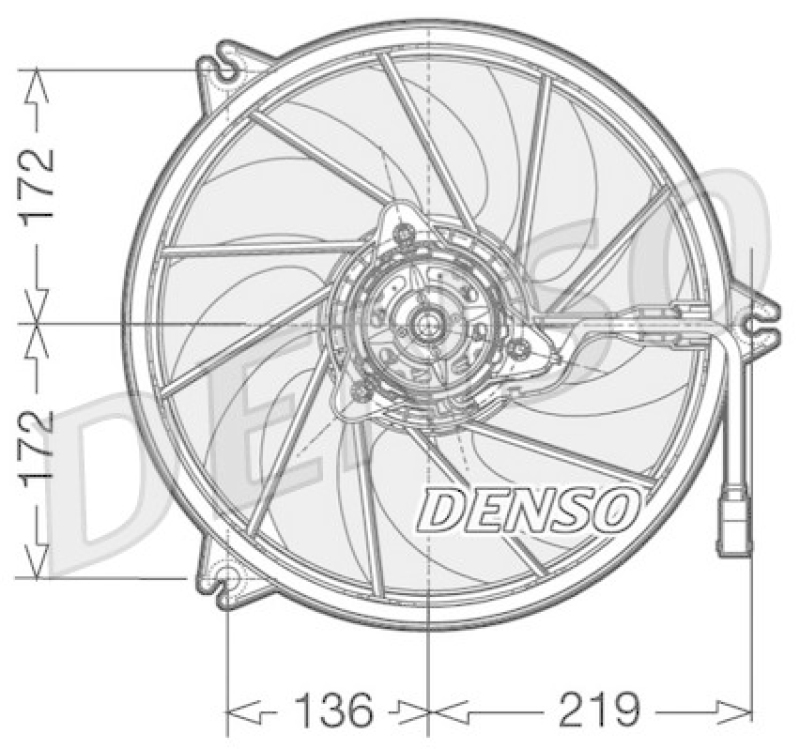 DENSO Fan, engine cooling