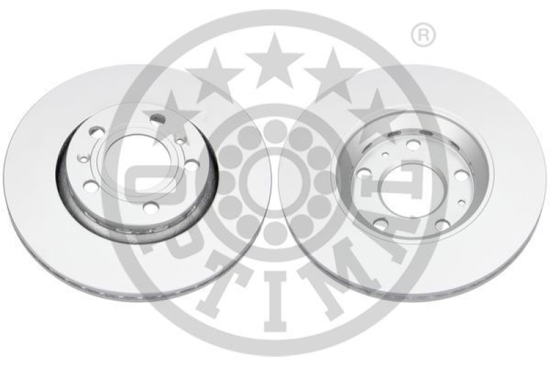 2x OPTIMAL Bremsscheibe COATED