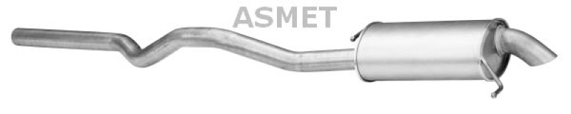 ASMET Rear Muffler