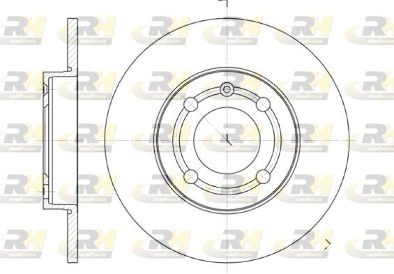 2x ROADHOUSE Brake Disc