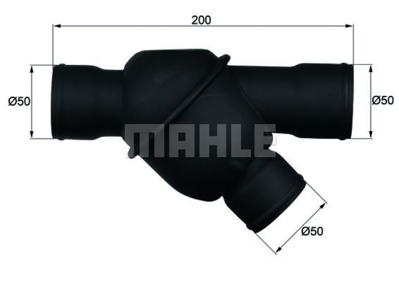 MAHLE Thermostat für Kühlmittel / Kühlerthermostat BEHR