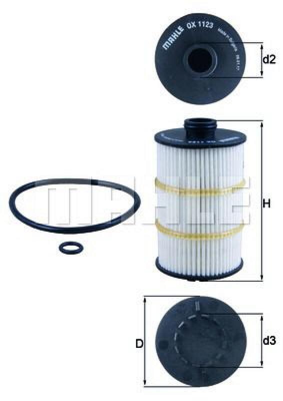 MAHLE Oil Filter