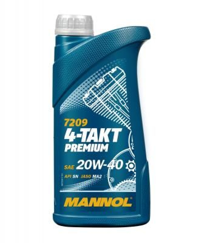 1L Mannol 4-Takt Premium Motorradöl