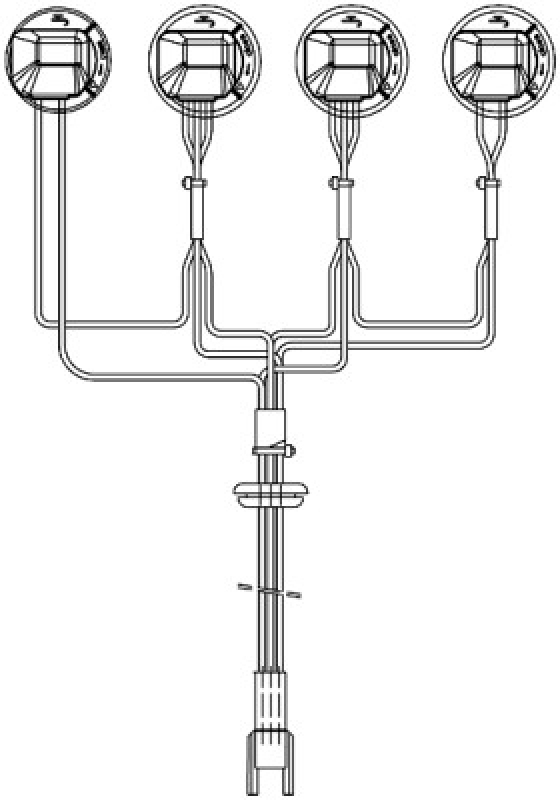 HELLA Kabelsatz, Hauptscheinwerfer