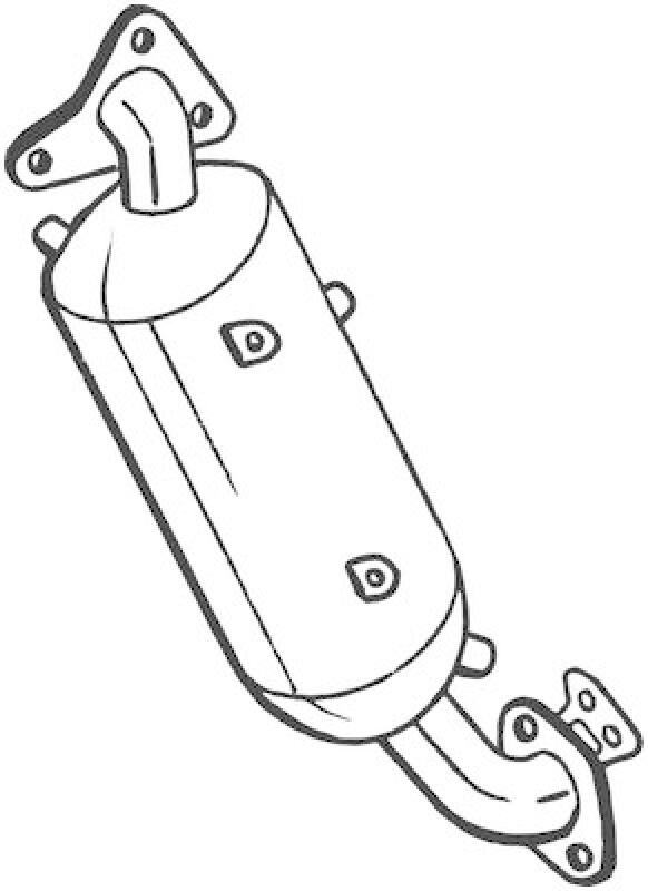 BOSAL Ruß-/Partikelfilter, Abgasanlage