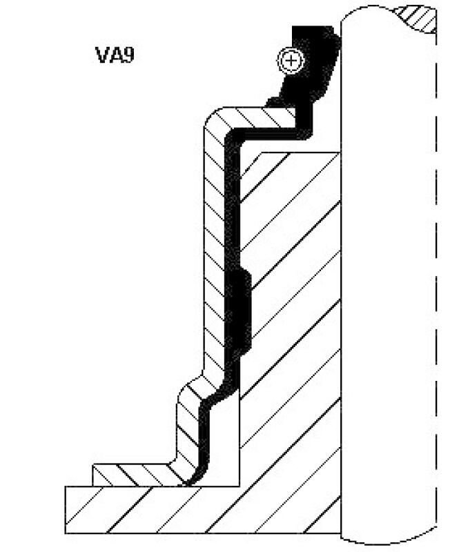 CORTECO Dichtring, Ventilschaft