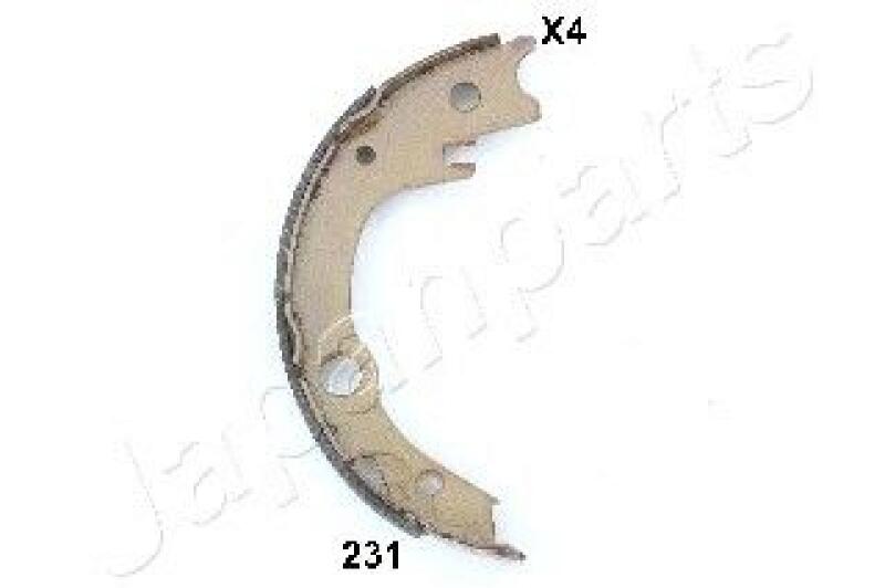 JAPANPARTS Brake Shoe Set, parking brake