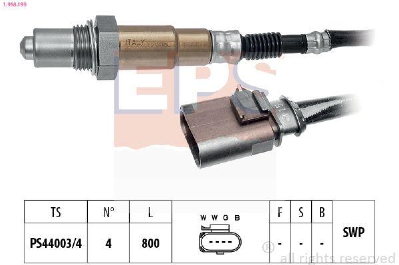 EPS Lambdasonde Made in Italy - OE Equivalent