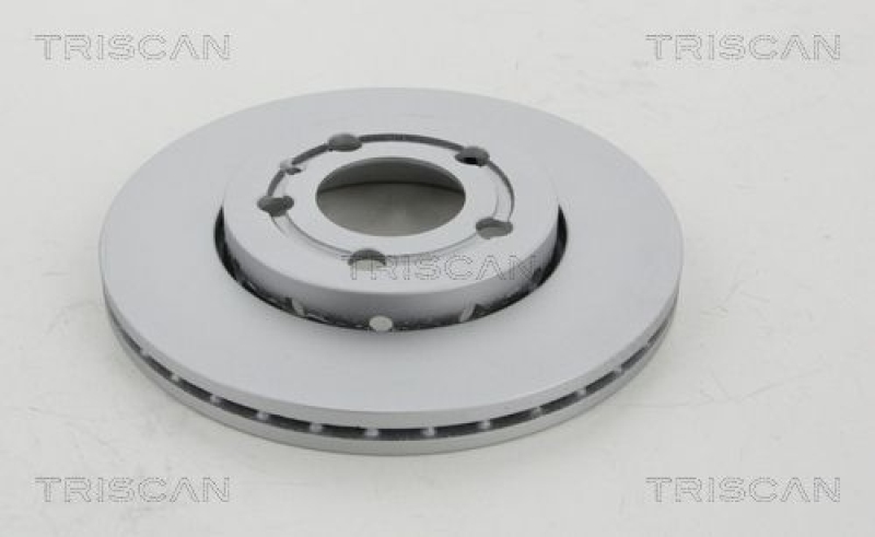 2x TRISCAN Brake Disc COATED