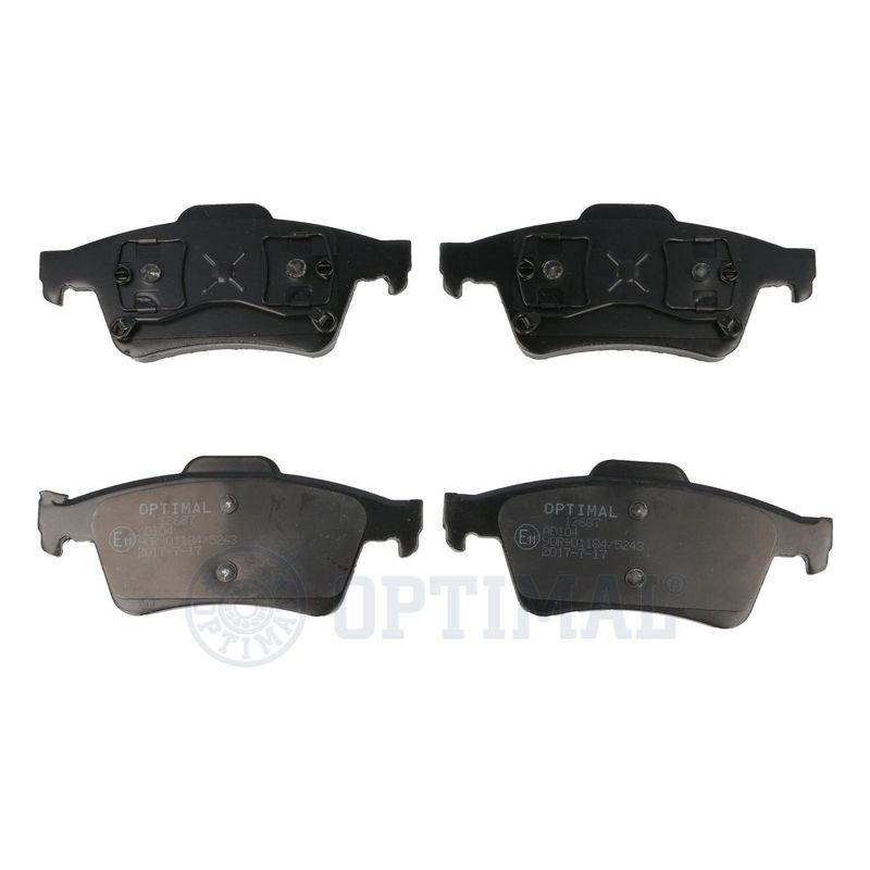 OPTIMAL Brake Pad Set, disc brake