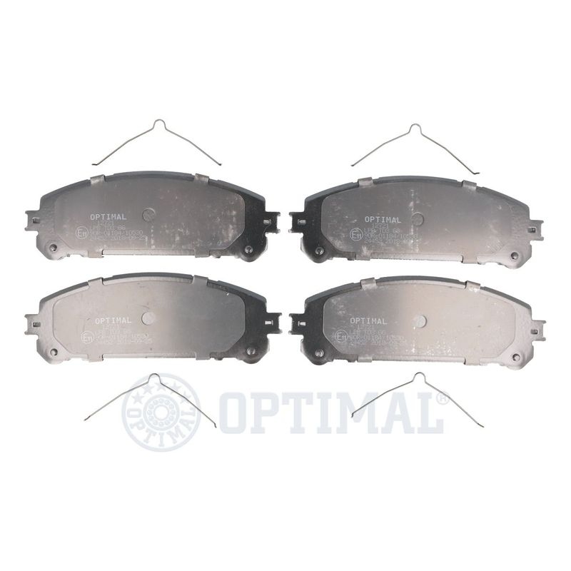 OPTIMAL Brake Pad Set, disc brake