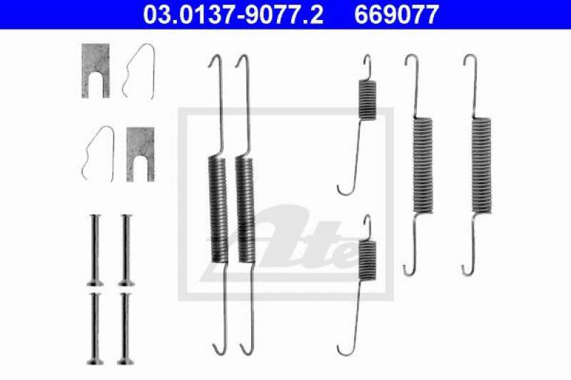 ATE Accessory Kit, brake shoes