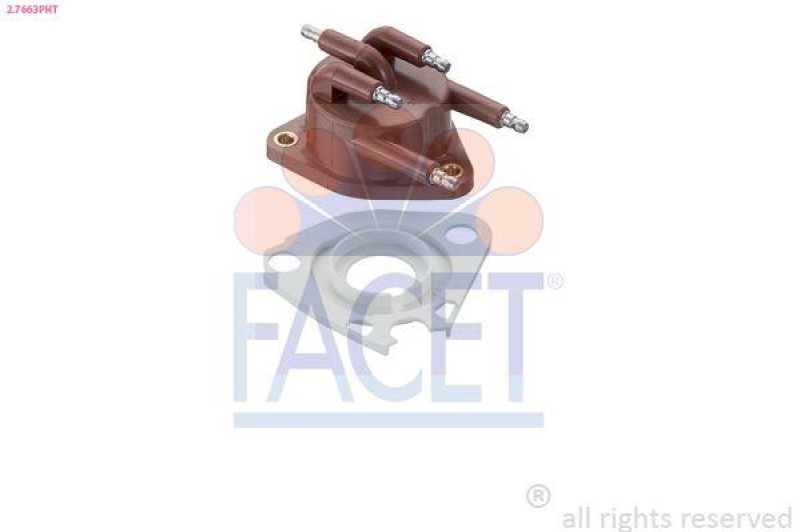 FACET Distributor Cap Made in Italy - OE Equivalent