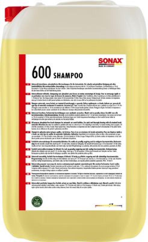 SONAX Auto Shampoo Gloss shampoo with softener