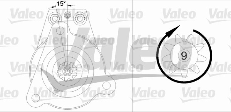 VALEO Starter VALEO RE-GEN AT