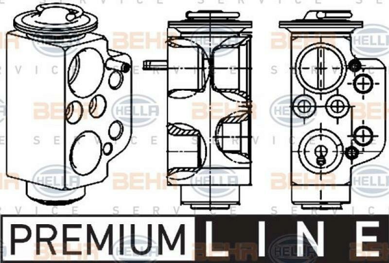 HELLA Expansionsventil, Klimaanlage BEHR HELLA SERVICE *** PREMIUM LINE ***