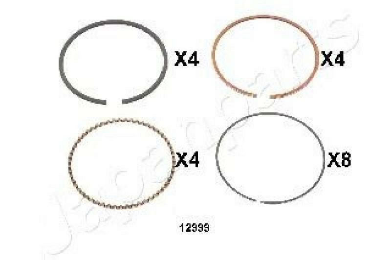 JAPANPARTS Piston Ring