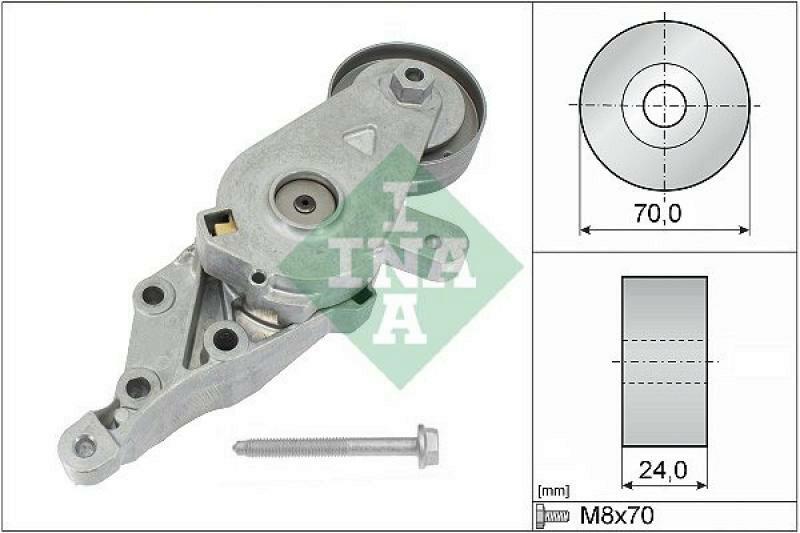 INA Tensioner Lever, v-ribbed belt