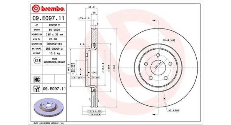 2x MAGNETI MARELLI Bremsscheibe