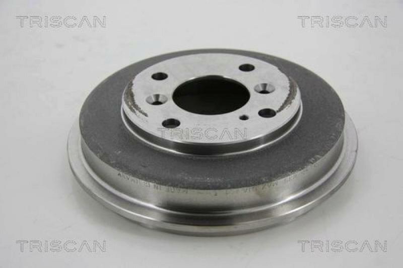 2x TRISCAN Brake Drum