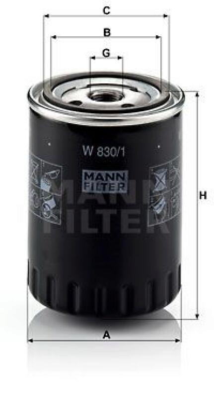 MANN-FILTER Oil Filter