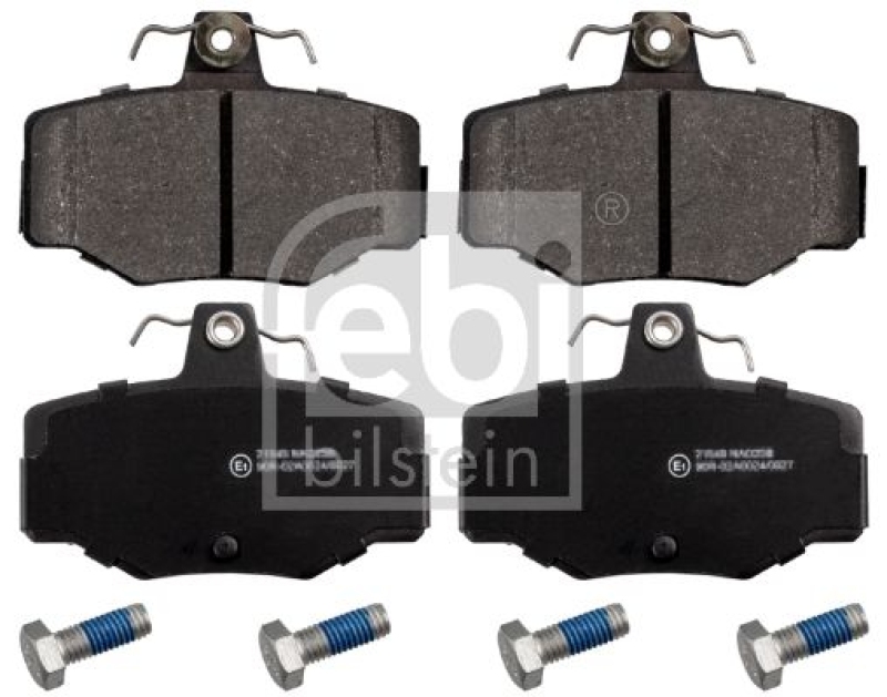 Febi Bremsscheiben + Beläge vorne + hinten passend für Nissan Primera Hatchback