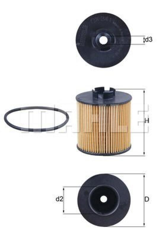 MAHLE Oil Filter