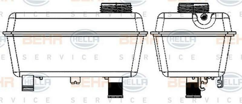HELLA Ausgleichsbehälter, Kühlmittel