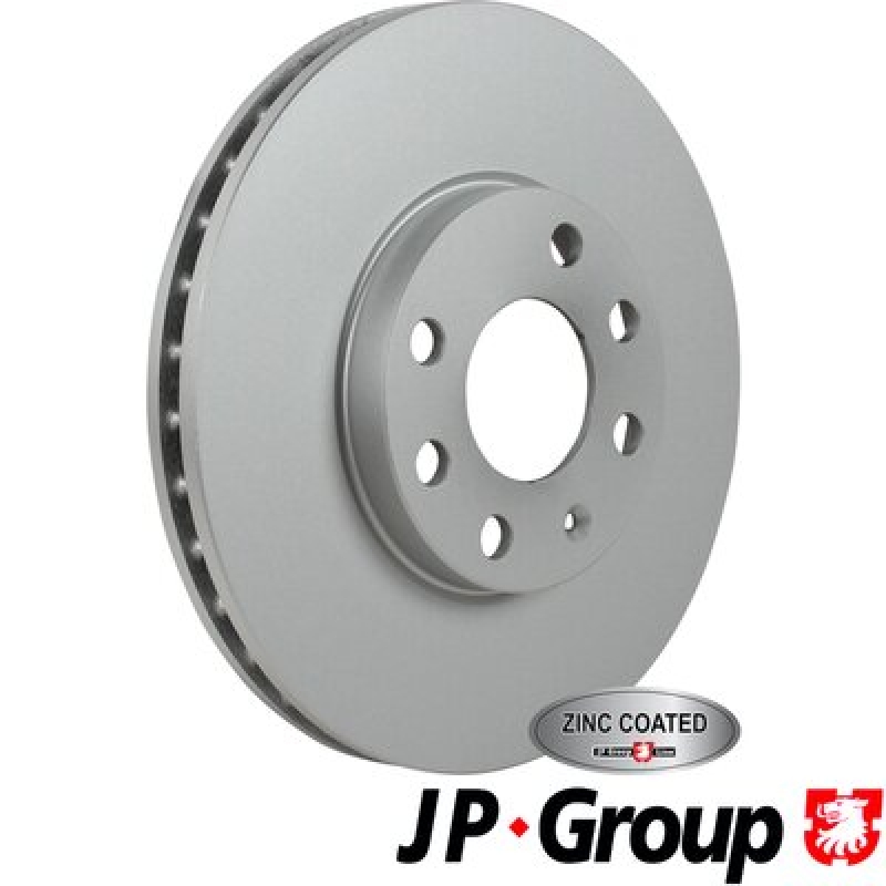 2x JP GROUP Brake Disc JP GROUP