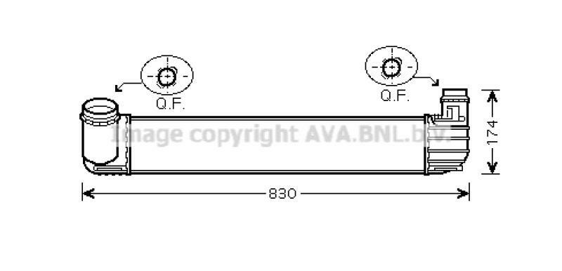 AVA QUALITY COOLING Ladeluftkühler