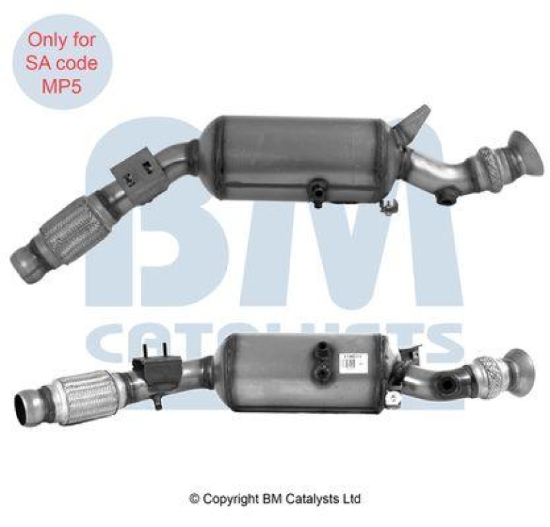 BM CATALYSTS Ruß-/Partikelfilter, Abgasanlage Approved