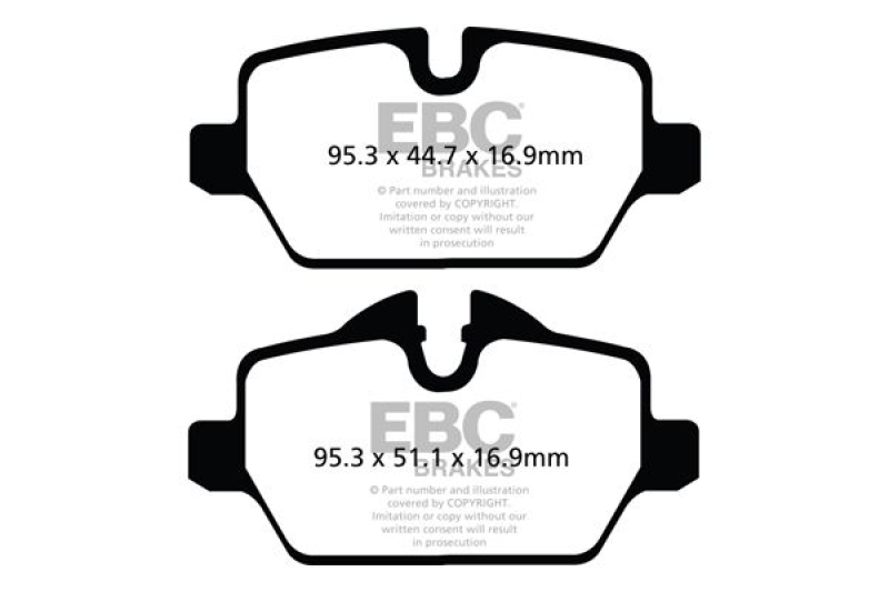 EBC Brakes Brake Pad Set, disc brake