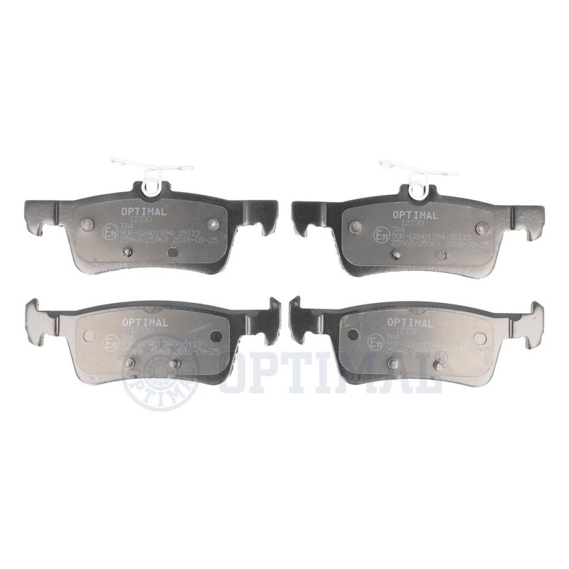 OPTIMAL Brake Pad Set, disc brake