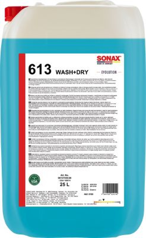 SONAX Autoshampoo FunktionsShampoo mit Trocknungsunterstützung