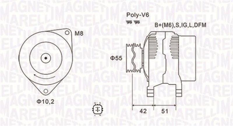 MAGNETI MARELLI Generator