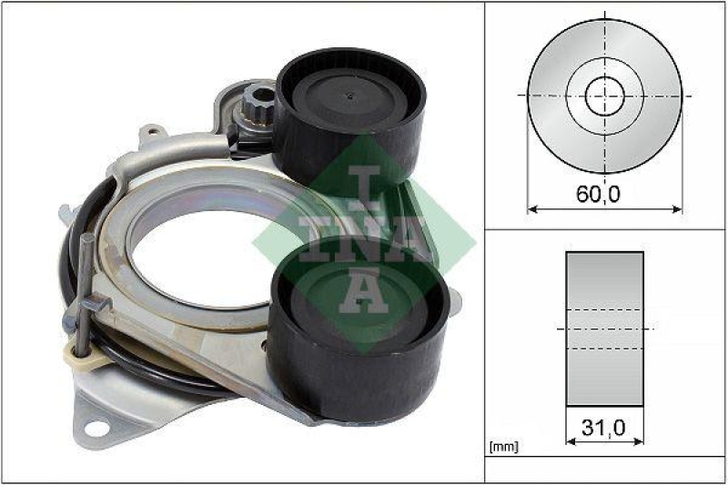 INA Belt Tensioner, V-ribbed belt