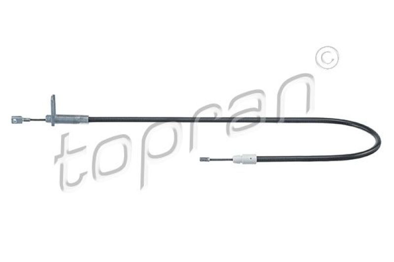 TOPRAN Cable Pull, parking brake