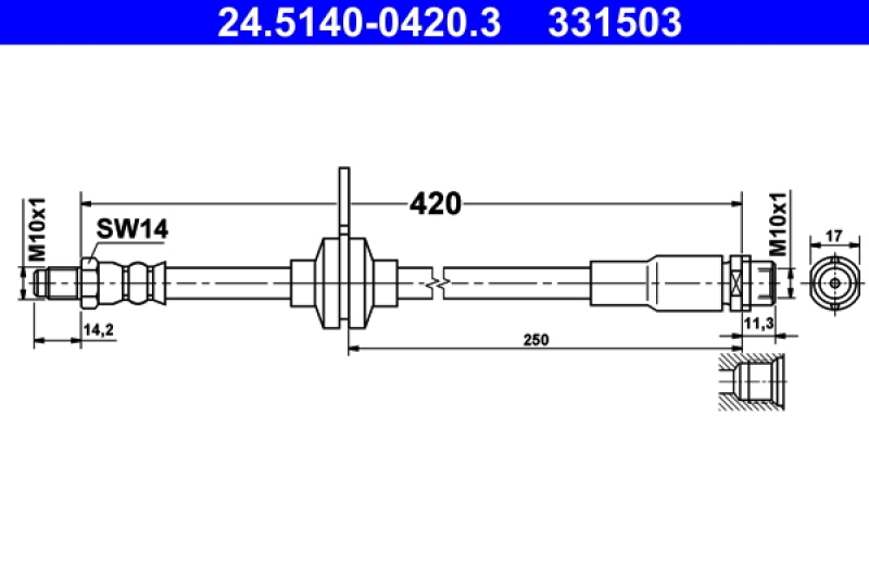 ATE Brake Hose