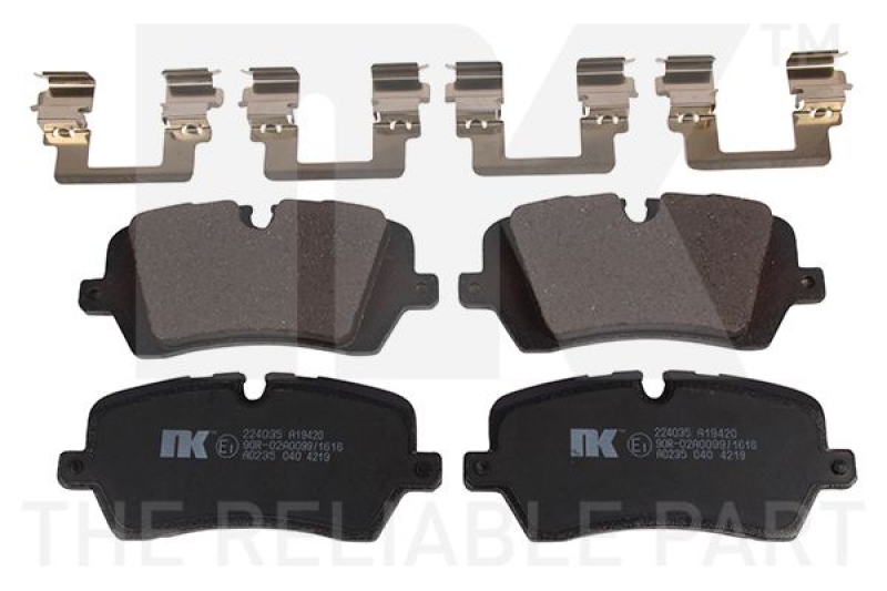 NK Brake Pad Set, disc brake