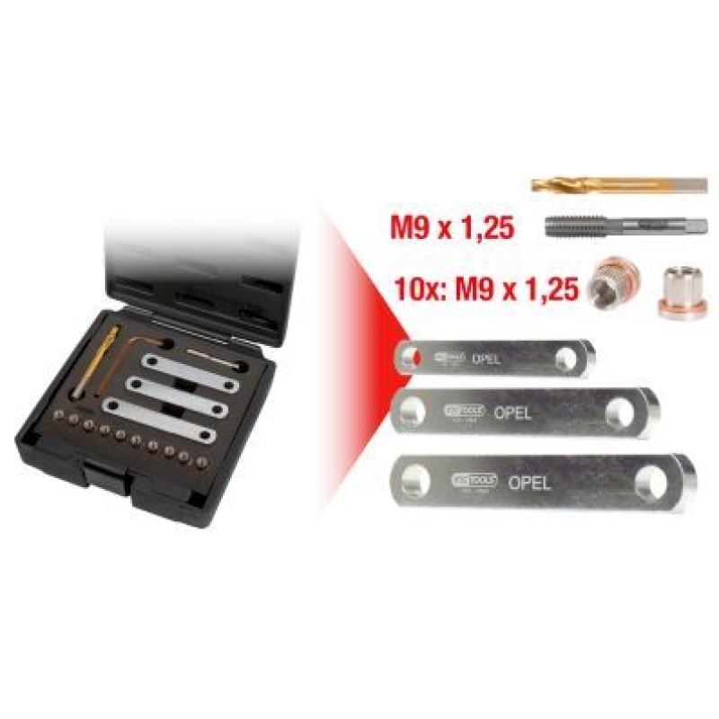 KS TOOLS Thread Cutter Set