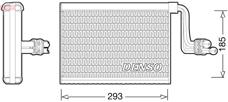 DENSO Verdampfer, Klimaanlage