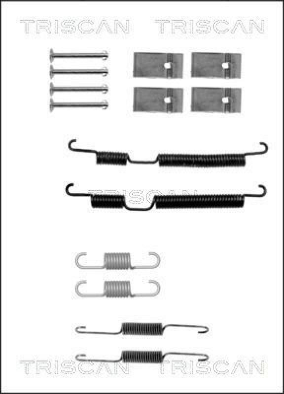 TRISCAN Accessory Kit, brake shoes