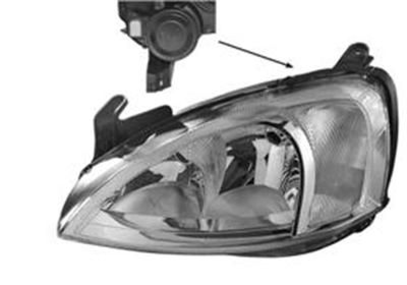 VAN WEZEL Headlight