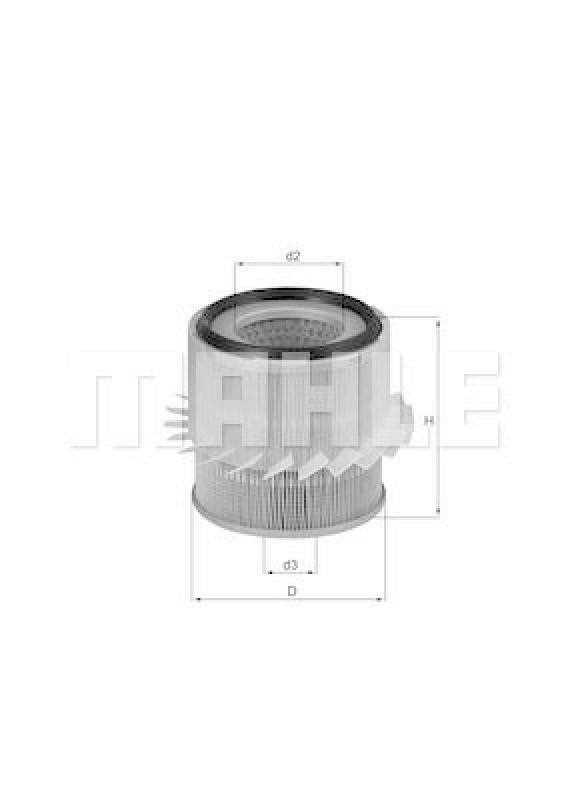 MAHLE ORIGINAL Air Filter