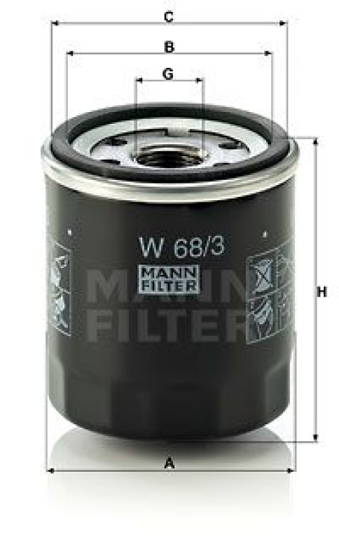 MANN-FILTER Oil Filter