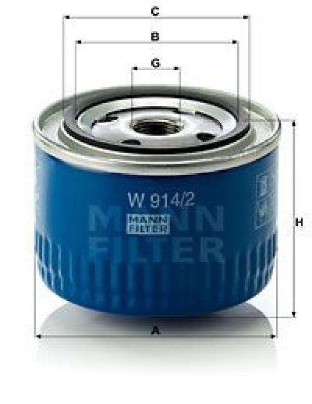 MANN-FILTER Ölfilter, Automatikgetriebe