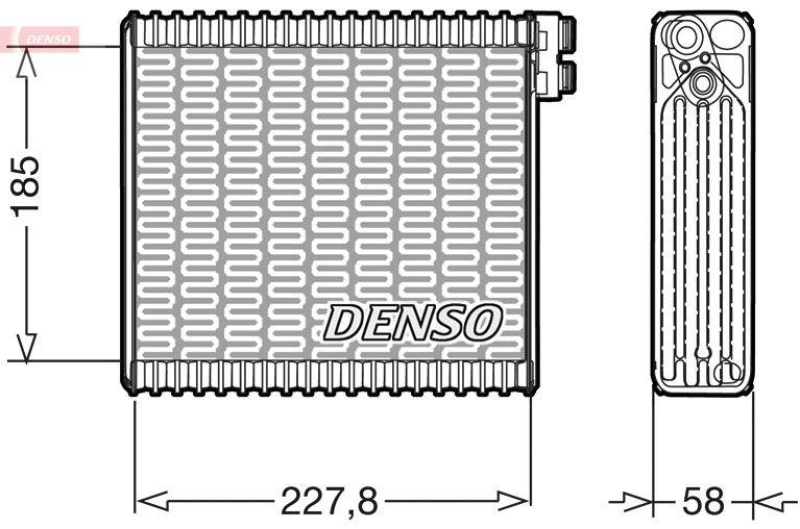 DENSO Verdampfer, Klimaanlage