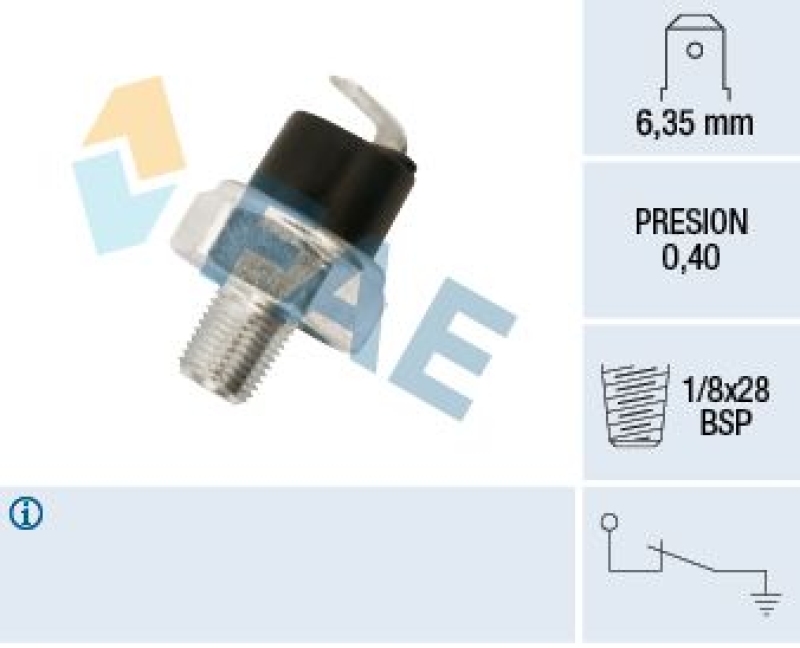 FAE Oil Pressure Switch